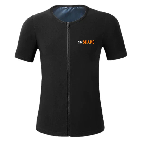 Camiseta Sweat Ziper - Efeito Sauna