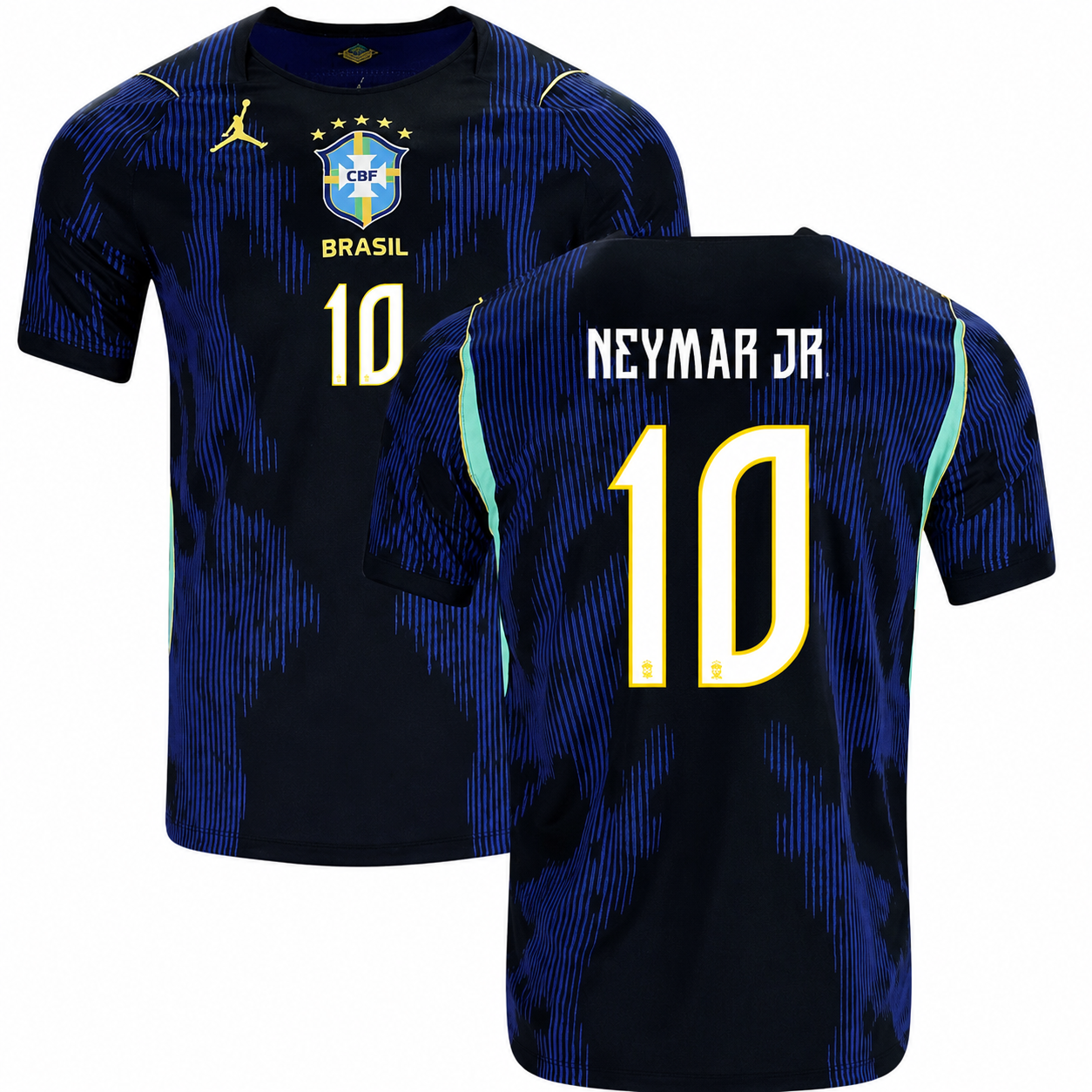 Camisa Brasil Home 26/27 + #10 Neymar Jr - Torcedor Masculina