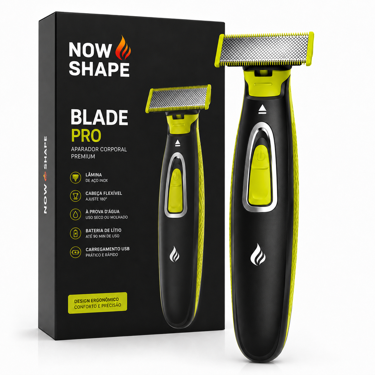 Barbeador Now Shape Blade Pro