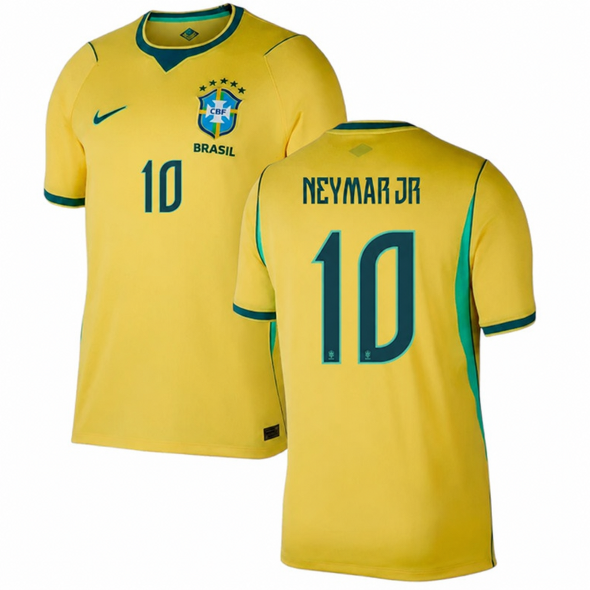 Kit Camisas Seleção Brasileira 2026 Amarela + Azul Promoção Leve 2