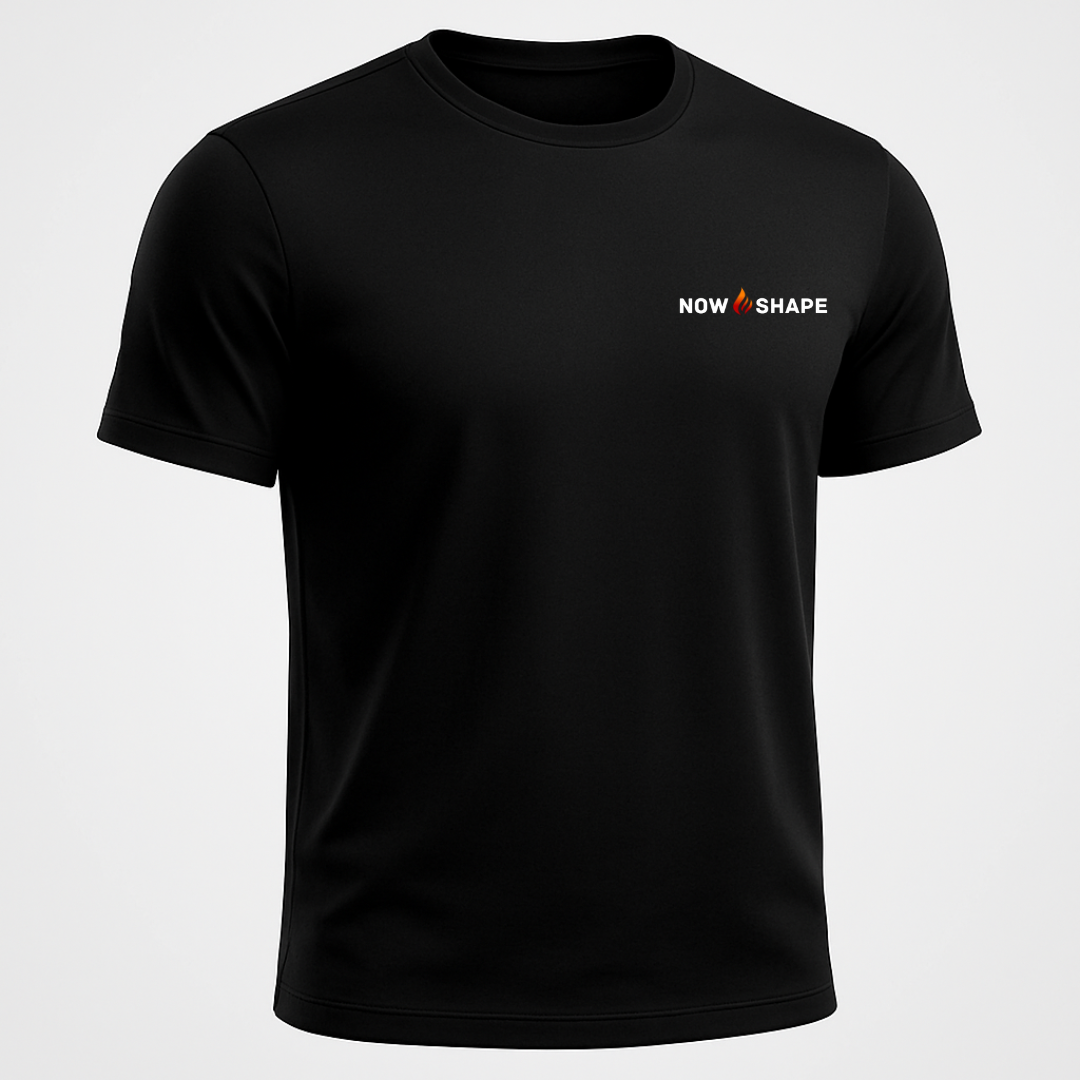 Camisa Now Shape All Black - Efeito Sauna