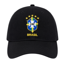 Boné Brasil Copa do Mundo Aba Curva Unissex Ajustável