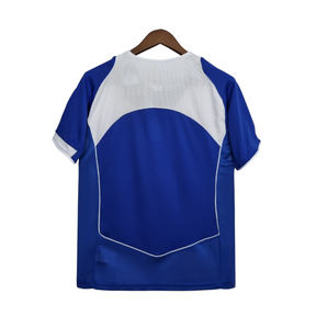 Camisa Retrô 2004 Seleção Brasileira II Masculina - Azul