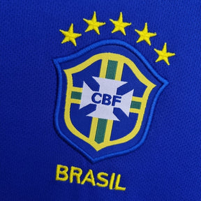 Camisa Retrô 2004 Seleção Brasileira II Masculina - Azul